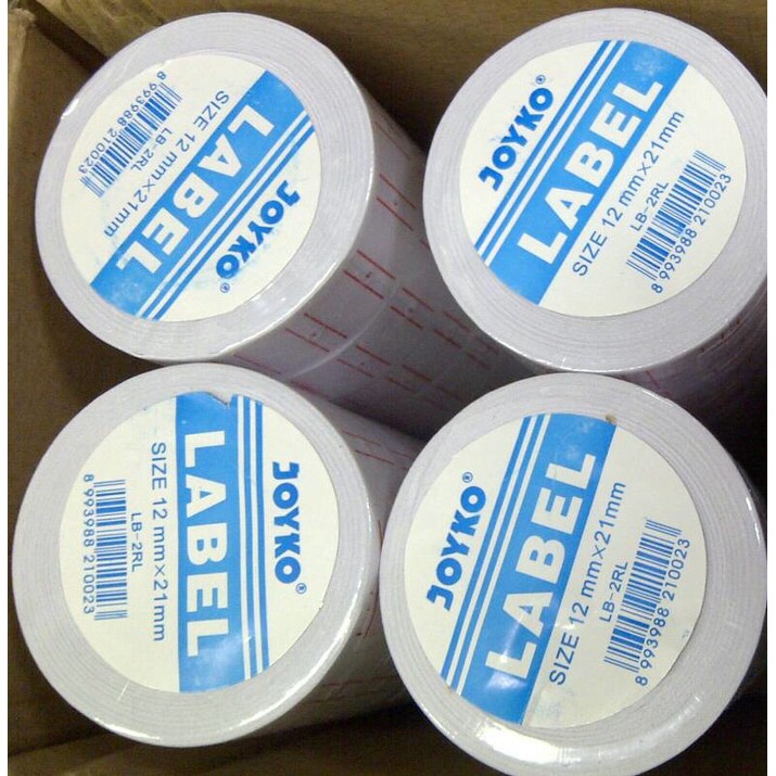 

Dijual Kertas Price Labeller Kertas price label harga Berkualitas