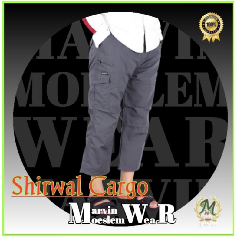 POPULER CELANA PRIA SUNAH SHIRWAL - SIRWAL CARGO / CELANA CINGKRANG
