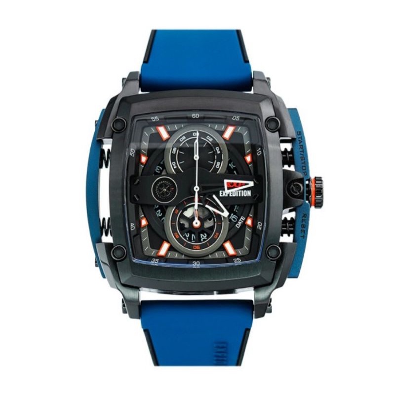 Jam Tangan Expedition EXP 3008 Pria / E3008 MC BLUE / BLACK