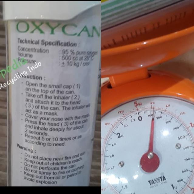 ☞ Oksigen Tabung Kecil Kotak P3K Mobil Isi Portable First Aid Box ✷