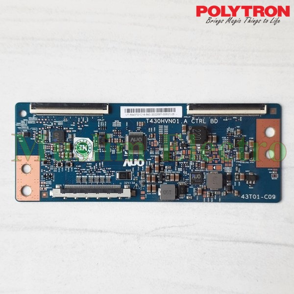 Tcon TV LED TV Polytron PLD43S883 43S883