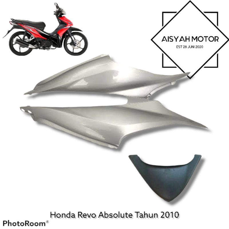 Bodi Halus Honda Revo Absolute Warna Silver Tahun 2010