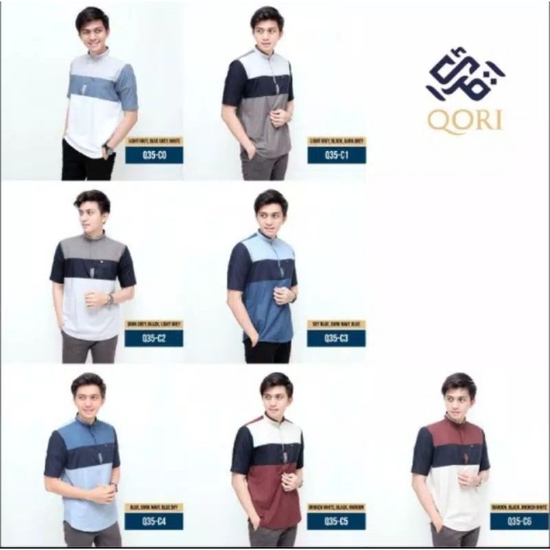 Baju Koko Kasual Q-35 (Qori Apparel)