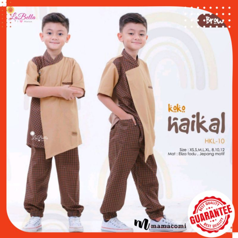 Koko Anak Laki-laki Haikal Labella