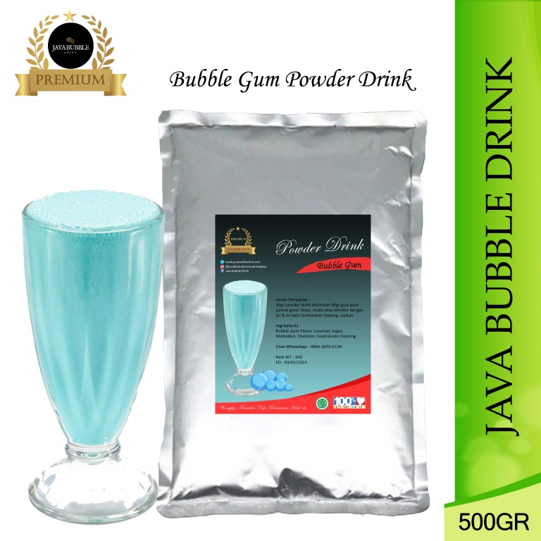 

Bubuk Minuman Bubble Gum 500Gr