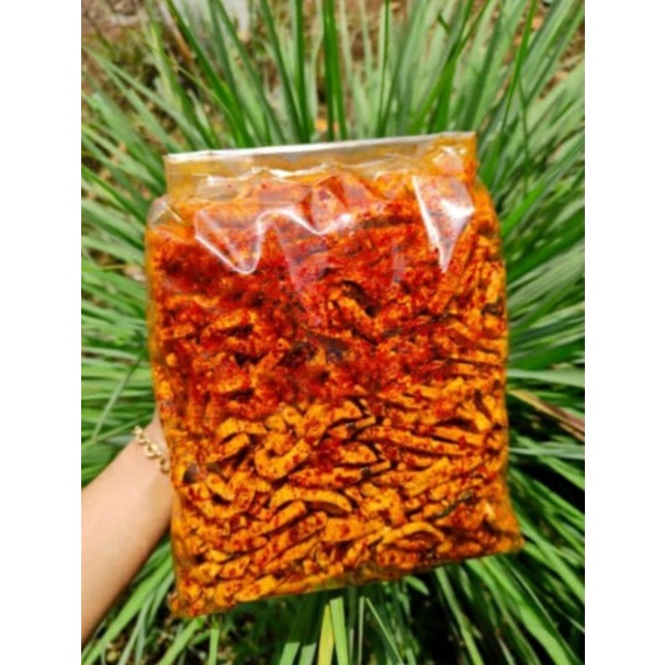 

Seblak basreng pedas Xtra daun jeruk isi 250gram