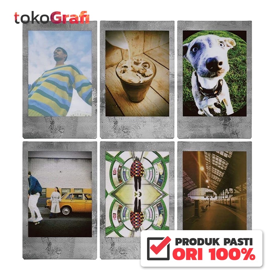 Jual Jasa Cetak Foto Fujifilm Instax/ Cetak Foto Instax [STONE GRAY