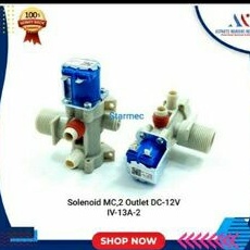 selenoid water inlet mesin cuci LG inverter 12VDC AJU74352601