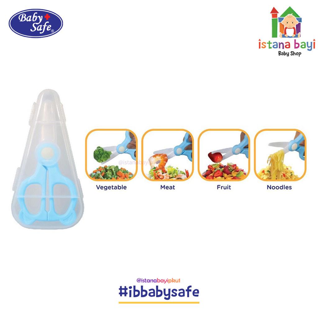 Baby Safe Baby Food Scissor BFS01 / Gunting Makanan Bayi