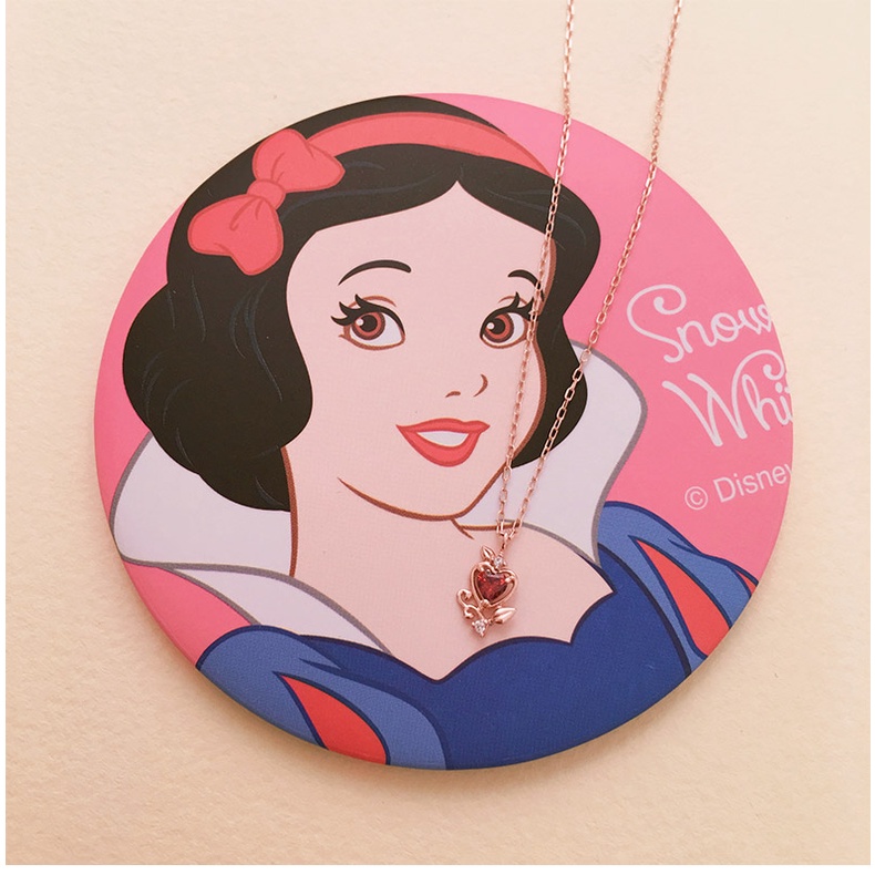 COD❤️Disney Princess Kalung Wanita Fashion Korea Necklace Niche Desain Temperamen Perhiasan Sederhana-A.one