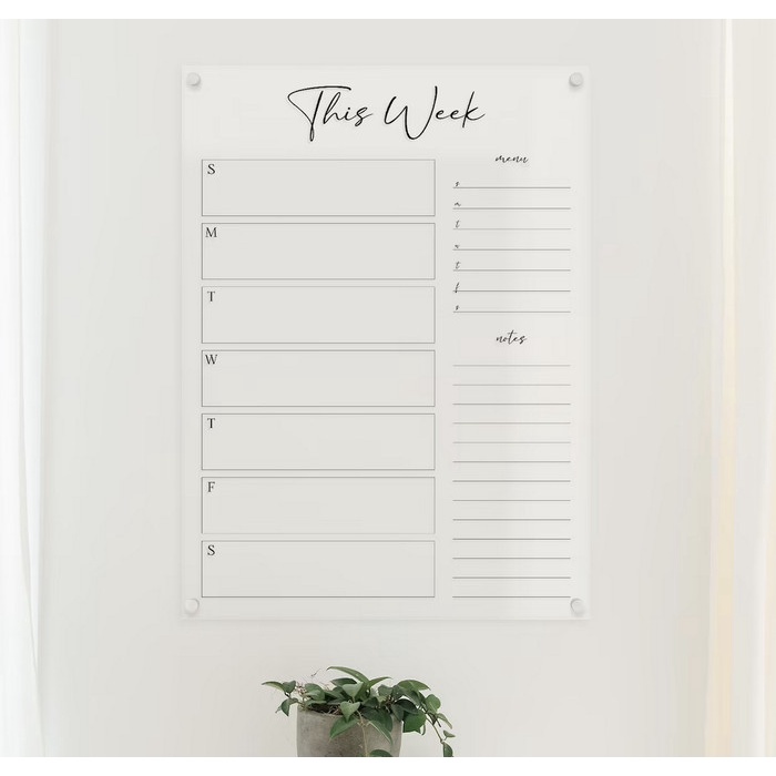 

Gaya Papan Jadwal Akrilik Daily Planner Acrylic Weekly Planner Gilaa!!!