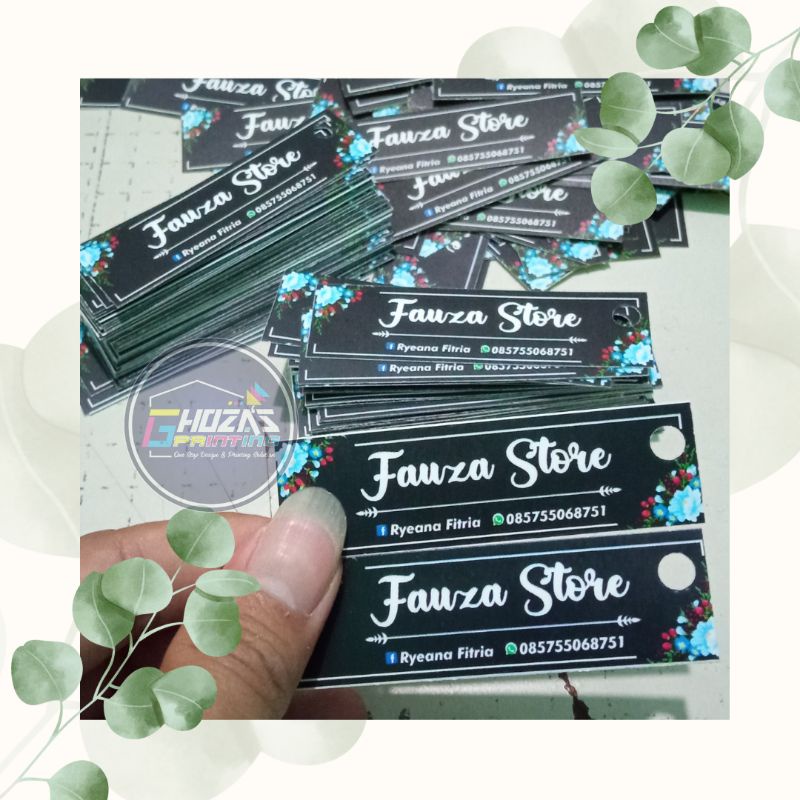 

Label Hangtag Baju Souvenir