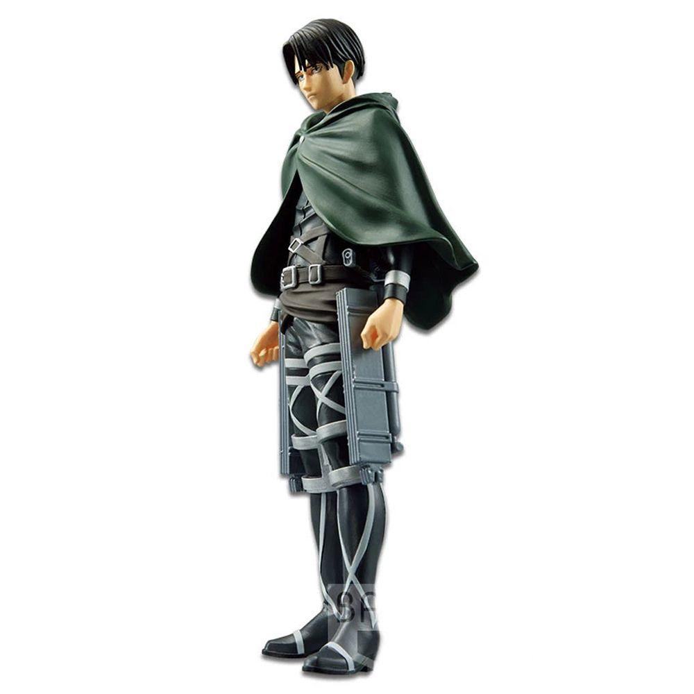 Needway Attack on Titan Figure Hadiah Ulang Tahun Dekorasi Mobil 16cm Rivaille PVC Levi Figure