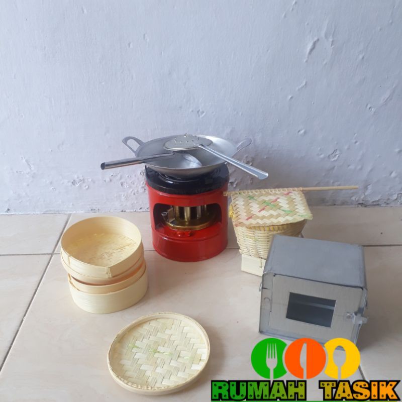 Set Mainan Masak Masakan Tradisional Paket Oven A1