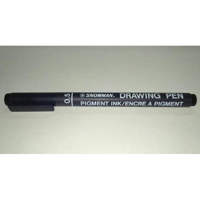 

Termurah Drawing Pen Snowman 700 Size Pen - 0,5 (Black) Offic