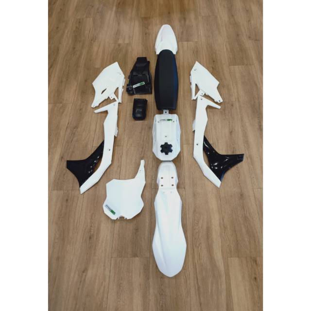 Body set HRV kx250 pnp klx150 full putih
