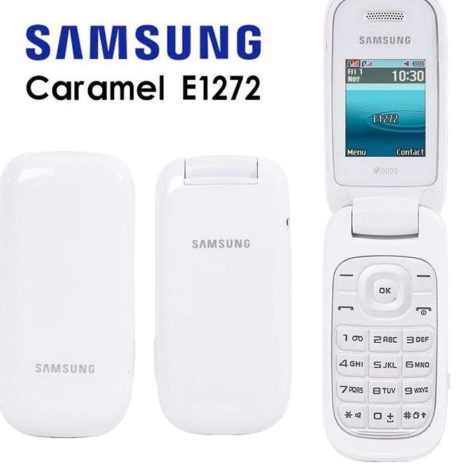 2.2 PROMO BRAND SAMSUNG CARAMEL E1272 TERMURAH HP SAMSUNG hp jadul samsung lipat sale