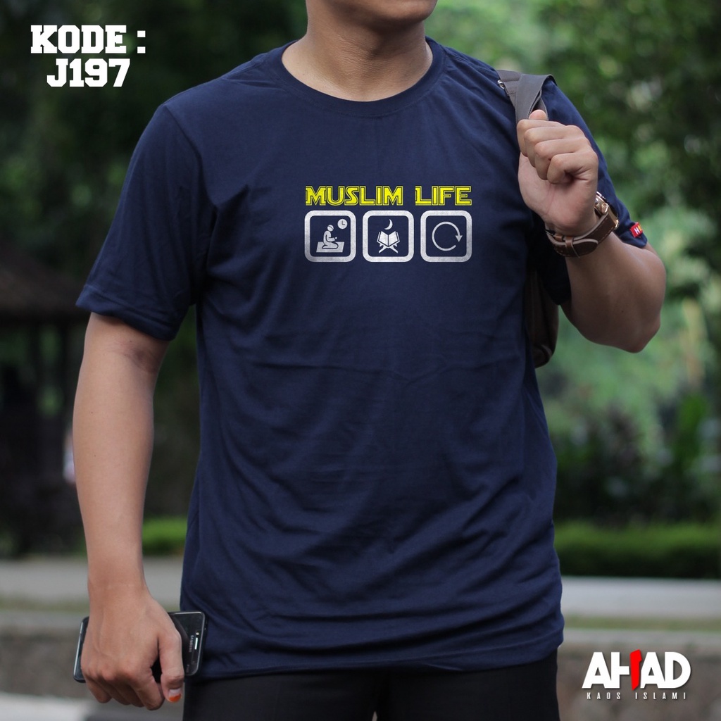 Kaos Islami Ahad - Muslim life J196