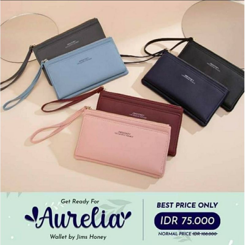 #JimsHoney AURELIA Wallet #FreeOngkir