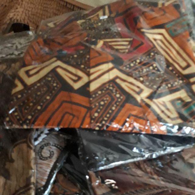 Kemeja Batik Pria/hem Batik Pria/baju Batik Modern Pria Ii Motif Hitam Manis Ahy Ii Pbi