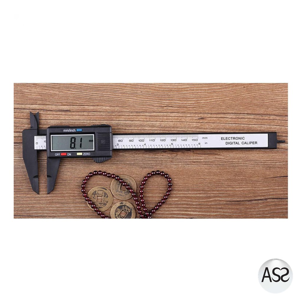 ASS Shop - Taffware Jangka Sorong Digital Vernier Caliper LCD Screen - JIGO-150