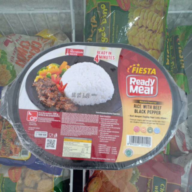 

Fiesta ready meal beef black pepper