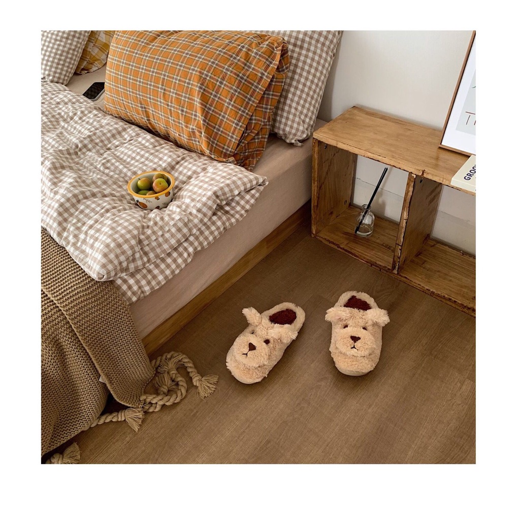 SANDAL RUMAH BERUANG TEDDY BEAR SEPATU KAMAR