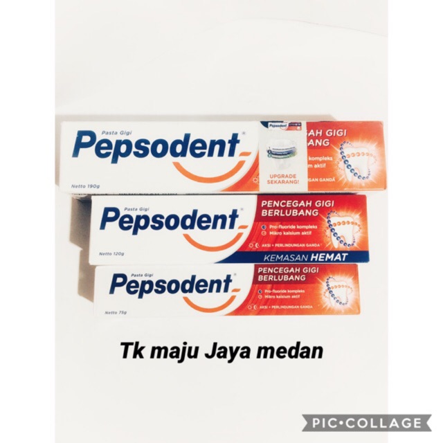 Pepsodent 120g Pasta Gigi / Odol Gigi Medan