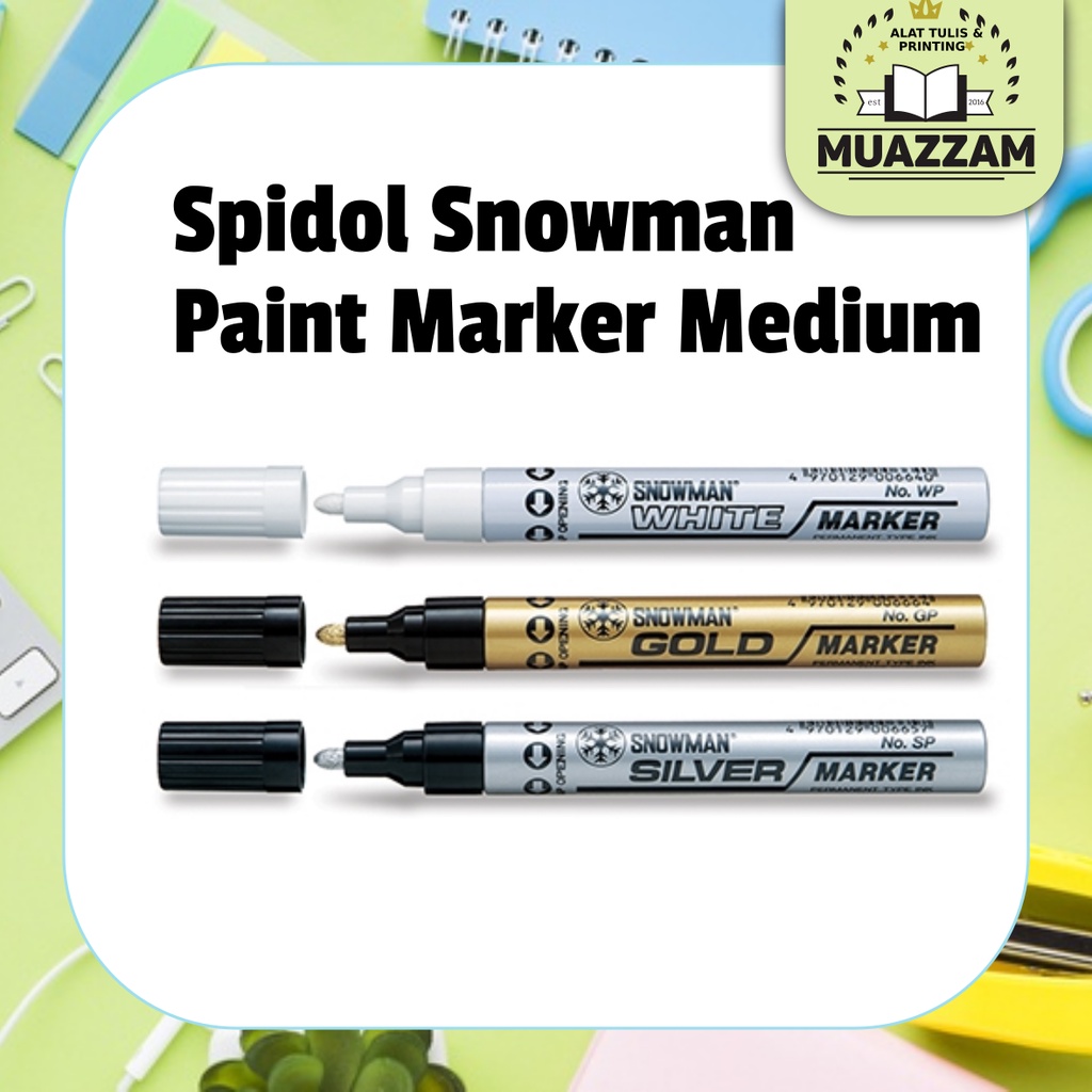 

Snowman Spidol Paint Marker Medium EN71-3