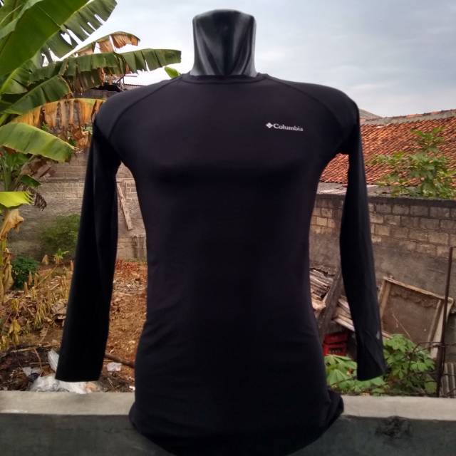 Baselayer Columbia Omni-Heat Reflective Black