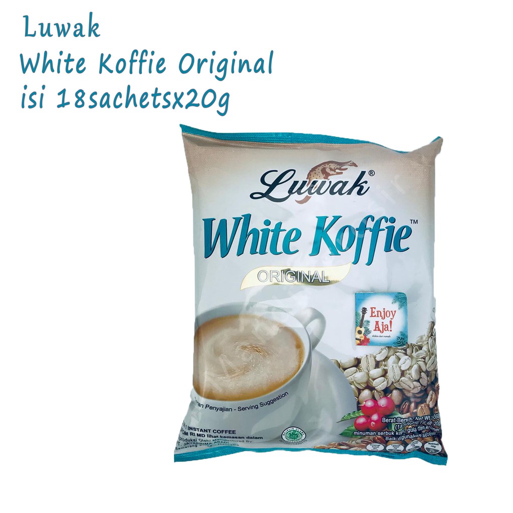 Kopi * Luwak White Koffie * Original * isi 18sachetx20g