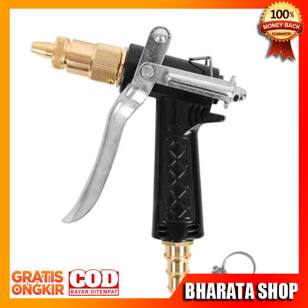 BHARATA SEMPROTAN AIR SPRAYGUN WATER UNTUK CUCI STEAM MOBIL MOTOR MENYIRAM TANAMAN