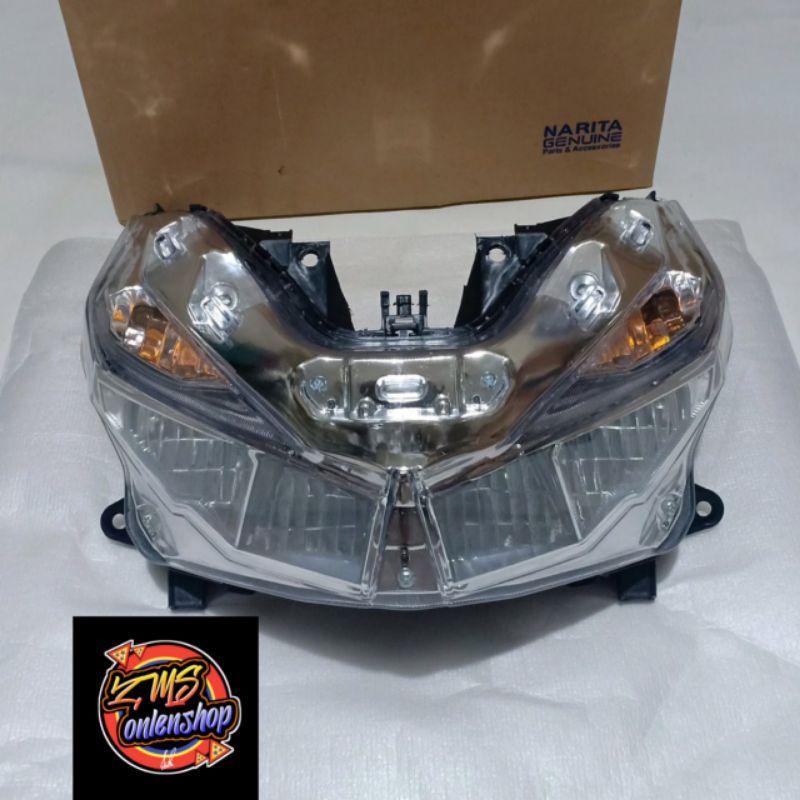 Reflektor vario 125 LED, reflektor vario 150/lampu depan vario 125 LED, lampu depan vario 150