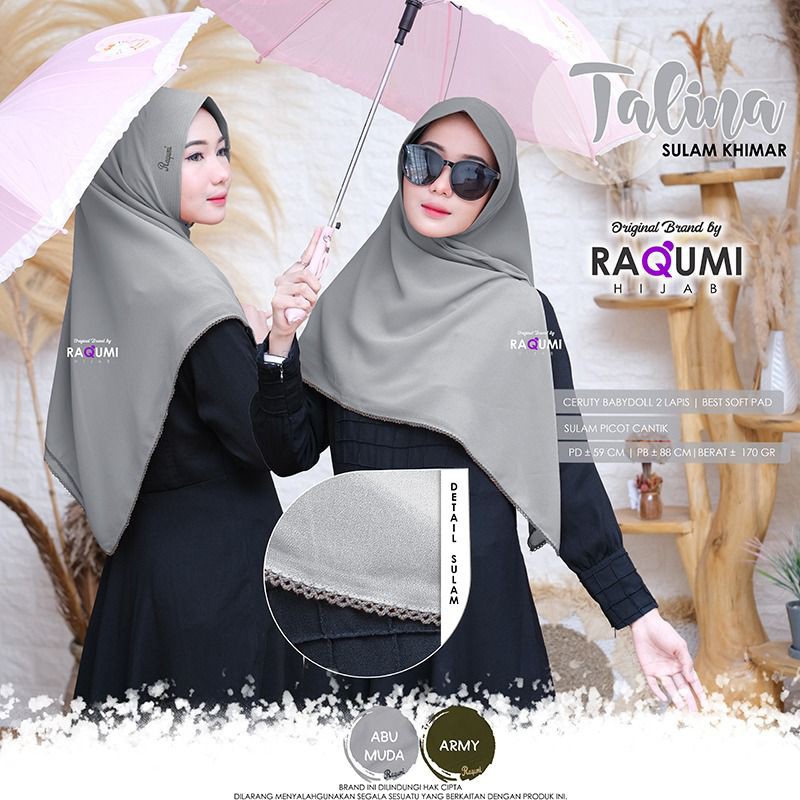 TALINA BY RAQUMI HIJAB SOLO