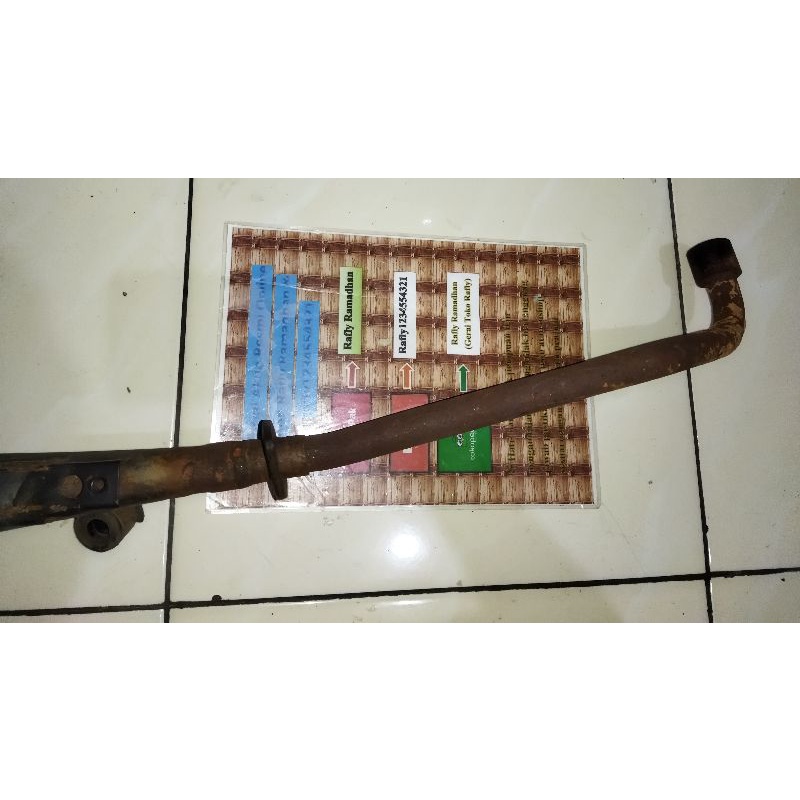 knalpot standar vega r new/jupiter z old 110/burhan standra ori yamaha