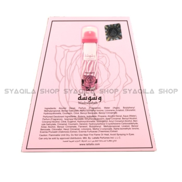 Parfum Washwasah Lattafa Minyak Wangi Pria Wanita Tahan lama Original