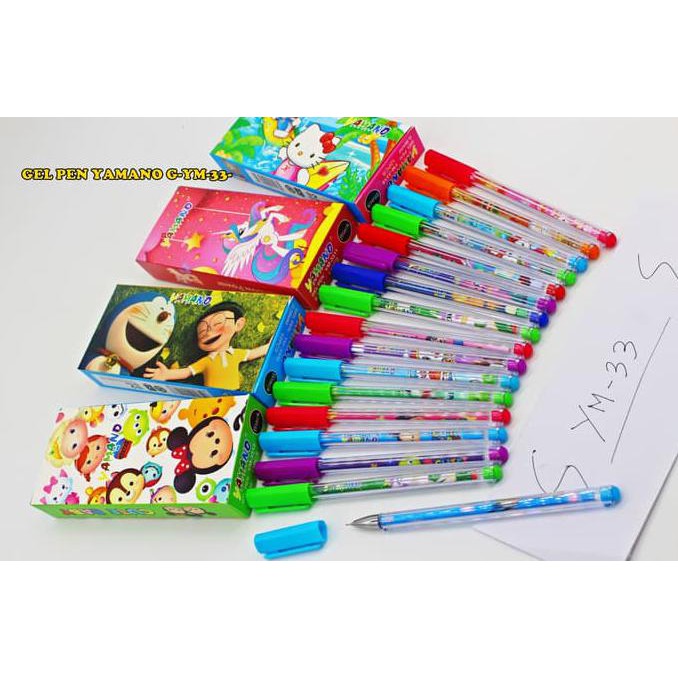 

Flash Deal Gelpen Yamano Gp-Ym-33 Pulpen Gel Karakter 0.38Mm Doraemon Hellokitty Spesial Edition