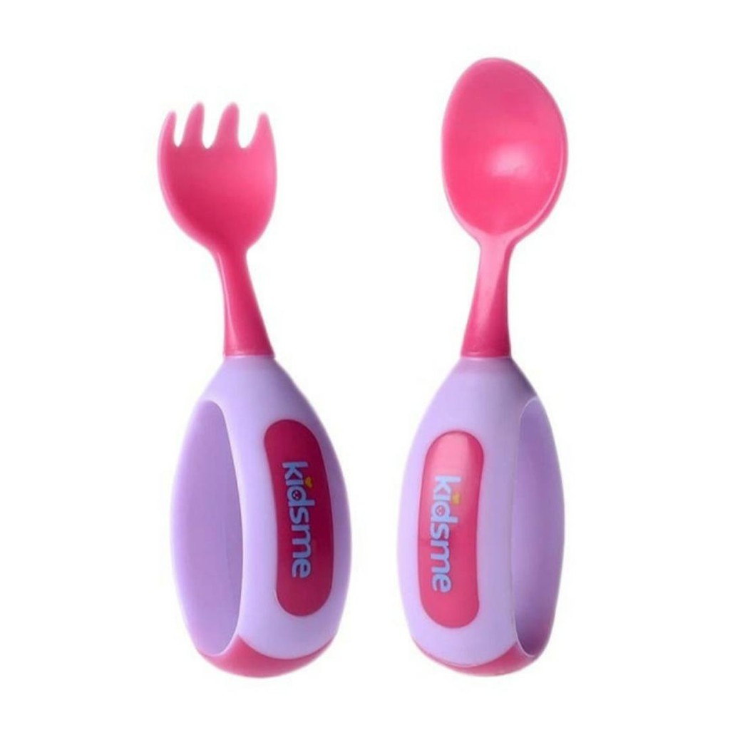 Kidsme  9853 Toddler Spoon and Fork  Set