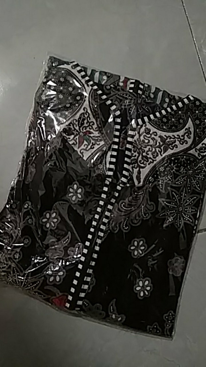 Atasan Batik Wanita Seragam M L Xl Xxl