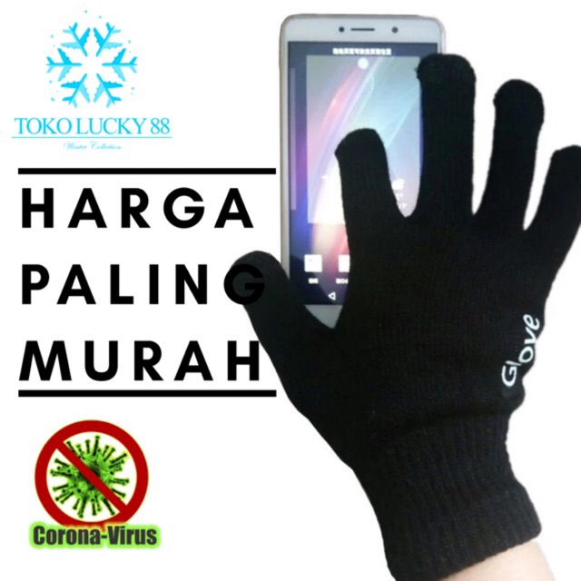 IMPORT Glove Iglove Sarung Tangan Touchscreen iGlove winter Musim Dingin