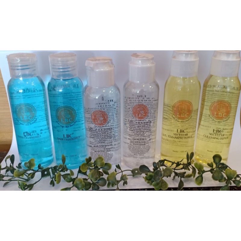 LBC toner aha, chamomile, micellar