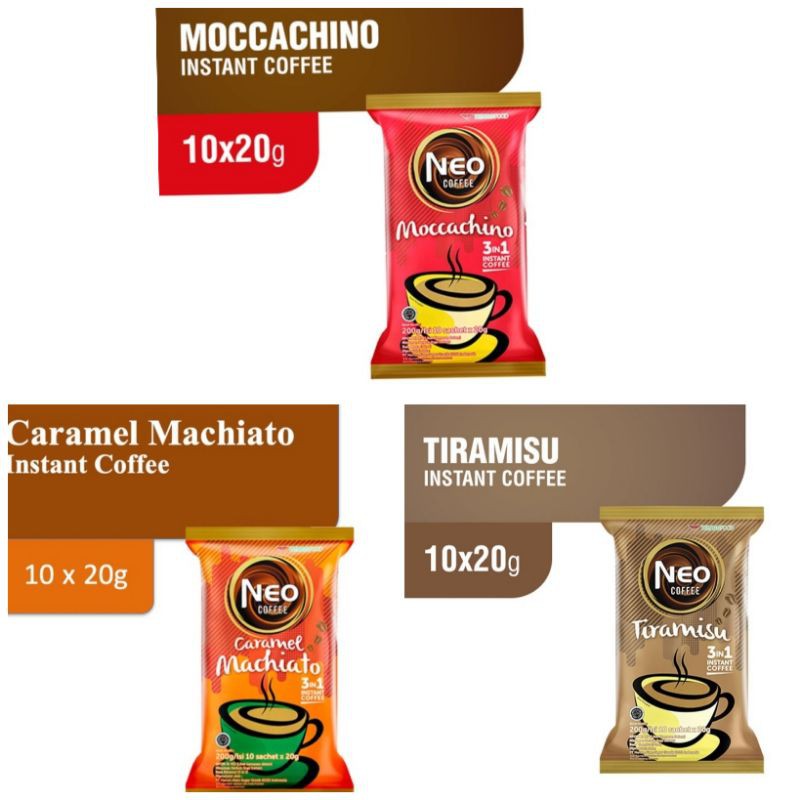 

Neo coffe moccachino/ machiato