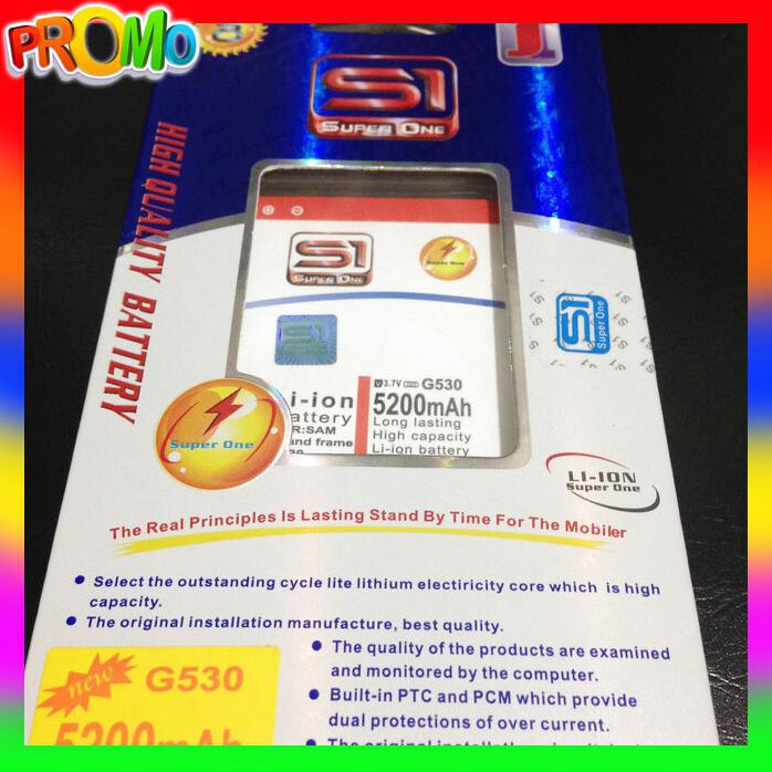 ACC HP BATERAI SAMSUNG GALAXY J2 PRO 2018 J250 5200MAH DOUBLE POWER SUPER ONE