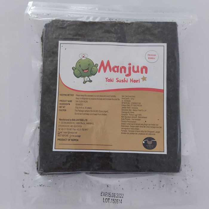 

MURAH Manjun Sushi Nori - Economy 115 Gr
