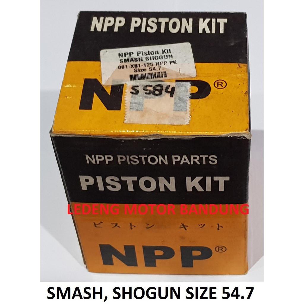 Piston Kit Smash Shogun Ring Seher Set NPP Size 54,7