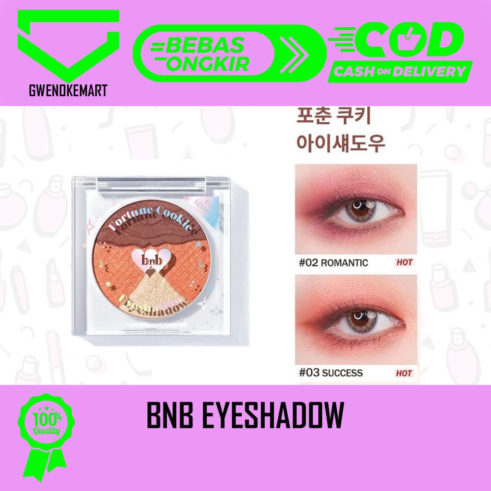 BNB BARENBLISS FORTUNE COOKIE EYESHADOW KOSMETIK KOREA EYES PALLETE MAKE UP