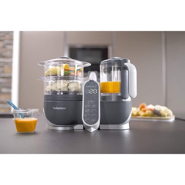 BABYMOOV Nutribaby Plus Steamer &amp; Blender Food Processor