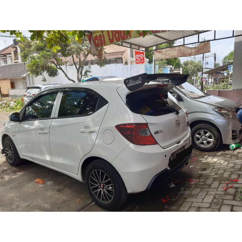 Spoiler gt wing all new honda brio