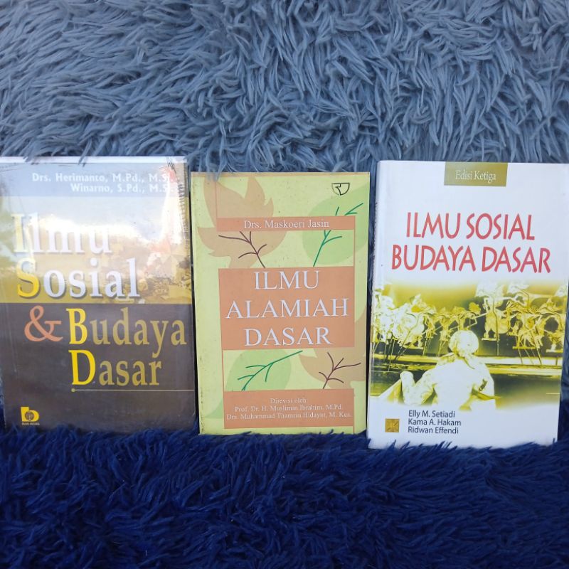 Jual ILMU SOSIAL BUDAYA DASAR , ILMU ALAMIAH DASAR , ILMU SOSIAL BUDAYA ...