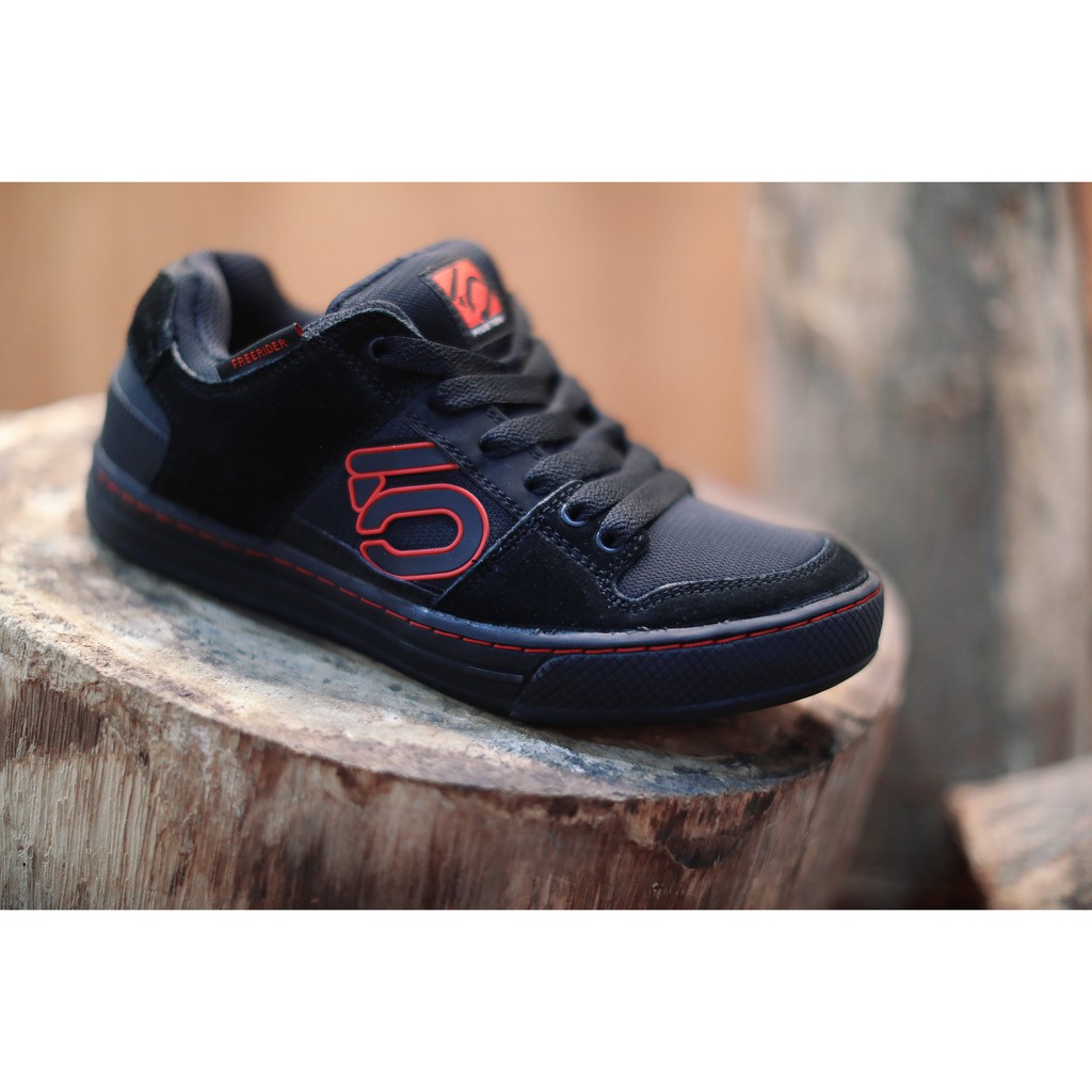 Sepatu Five Ten Freerider Fiveten Sepatu Outdoor  - Black Red